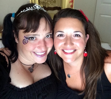 Alethea & Kerri, Selfies at RWA 2014
