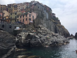 Took this of the magical, mystical seaside town: Manarola.